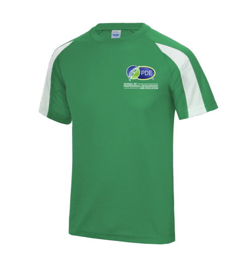 Green Sport T-shirt - School of PDE